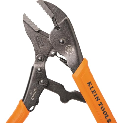 Alicates de bloqueo Klein Tools 38642 de mandíbula recta y 10 pulgadas 8