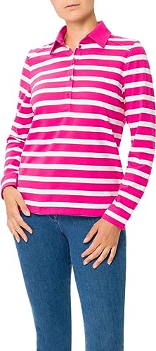 Camisa de polo para mujer de rayas de la marca Brax Style Cloe 2