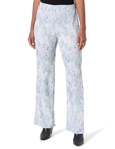 Pantalon plissé ample fluide bleu nuit 5002 Stick Blue XL