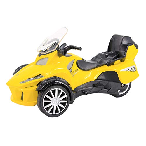 Vimoisa Kids Toys Car Pull Back Vehicles Music Lighting 1:16 Die Cast Racing Mini Motorcycle
