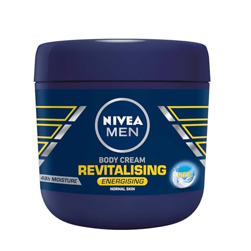 Nivea Men Revitalising Body Cream for Normal Skin - 400ml (6pcs) (£3.00/each) (WTS5844)