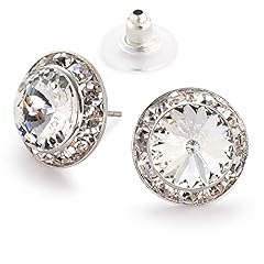 15mm Crystal Clear Pierced