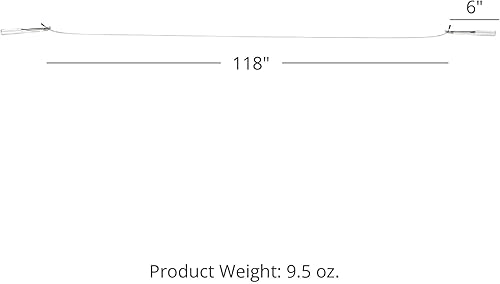 Miniatura 5 de Titan Fitness Cuerda de salto de velocidad 10 'longitud ajustable cable de aluminio sólido manijas