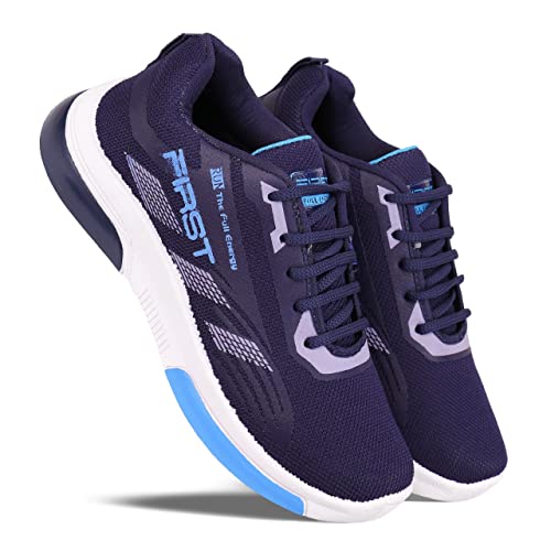 Image of Trendy Running Shoes for Men Sneakers for Men (Color- Blue) Size-10(37) R