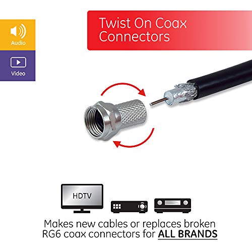 "GE RG6 F Connectors" - Image 4