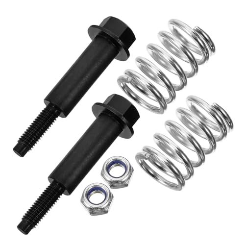 MAGICLULU - MAGICLULU Auspuffreparatursatz Mit Muttern Und Schrauben Für Abgaskrümmer Auspuffkrümmer Schrauben Autoauspuffkrümmer Zubehör Für Automodifikationen