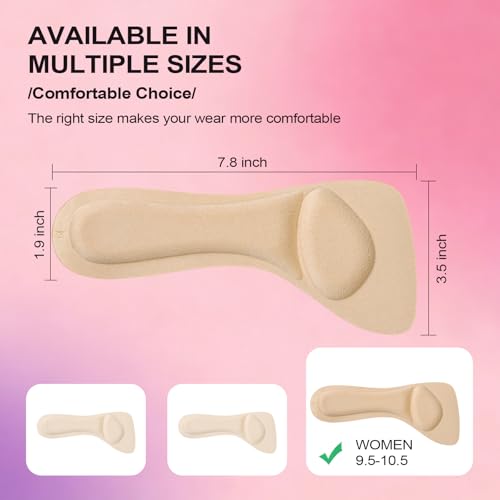 Plantillas invisibles acolchonadas para tacón alto mujer miniatura 5