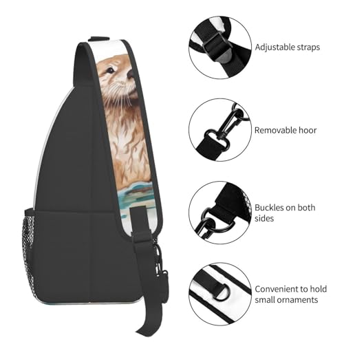Bolso cruzado casual para hombres y mujeres miniatura 5