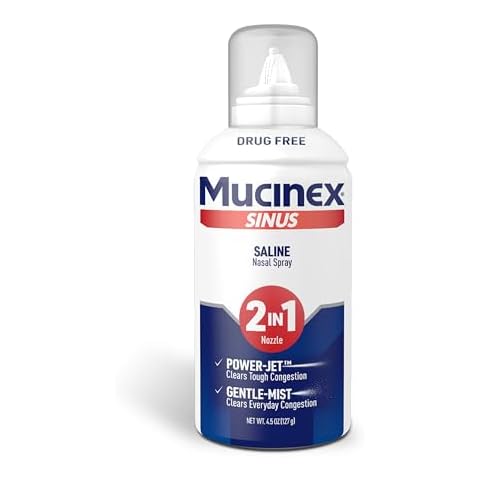 Mucinex Sinus Saline Spray Cover