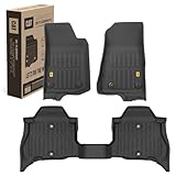 Cat® JustFit™ 3D Floor Mats for Jeep Wrangler 4XE 2021–2026 Custom Fit All Weather Floor Liners, Heavy Duty Rubber Mats for Jeep Wrangler 4XE – Premium Accessories for Full Interior Protection