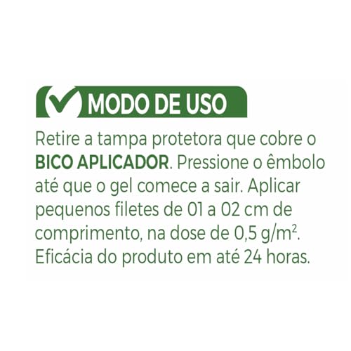 Forth Baraticida, Isca em Gel, Imidacloprid, Seringa, Bico Dosador, 10g