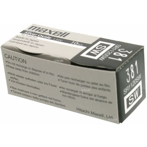 Maxell SR0626SW 377 - Batterie ossido d'argento
