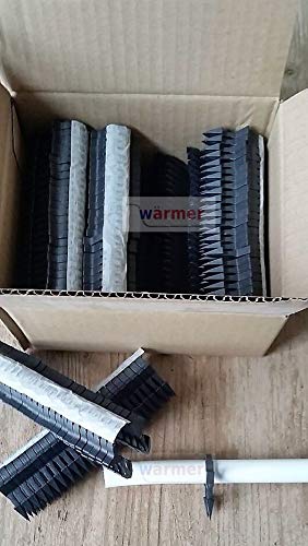 40 mm sottofondo tubo riscaldante graffette per