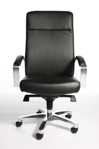 Topstar Chefsessel Milan Express 06-23 | Aus Leder in Schwarz | 52 x 125 x 51 cm - 48623 AA0 Topstar Chefsessel Milan Express 06-23 | Aus Leder in Schwarz | 52 x 125 x 51 cm