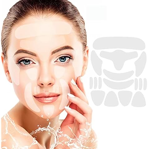 Teetown Face Wrinkle Patches - 160 Count Forehead Wrinkle Patches, Anti Wrinkle Patches For Reducing Forehead Eye And Around Mouth & Upper Lip Wrinkles,Skincare Pads to Smooth Eye Cover