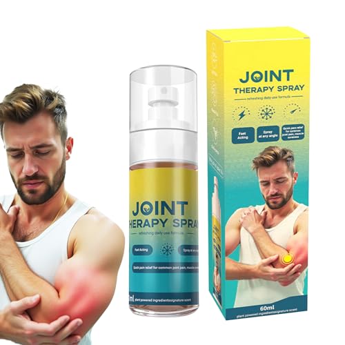 Spray muscular: inmediato con spray de dolor articular | Spray lento en la niebla para la relajación muscular | Fórmula efectiva para aliviar el cuello y las articulaciones del dolor de espalda