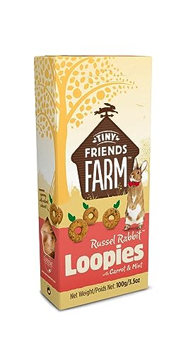 Tiny Friends Farm Russel Loopies with Carrot & Mint (Pack of 2) - Image 2
