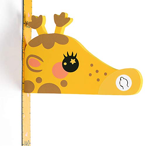 Medidor de Altura Infantil, Gráfico de Crecimiento de Quita y Pon, 3D Venado Pegatina Decorativa Infantil Adhesiva Para Pared Dibujos Animados Con Regla Cover