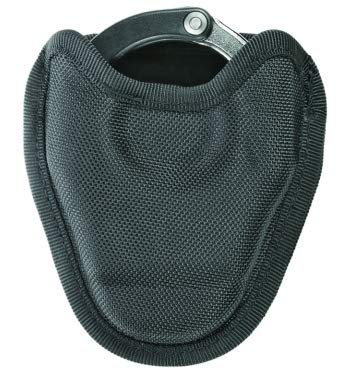 Hero's Pride Handcuff Case - Single - Open - Large, fits Asp, Ballistic, Black 1054