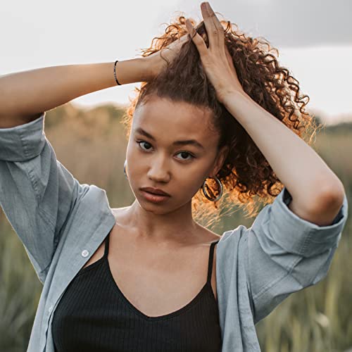 JoycuFF Morse Code Bracelets for Women Black/Grey Birthday Christmas Gifts to Her Funny Gift for Girls Inspirational Jewelry with Secret Message - Image 4