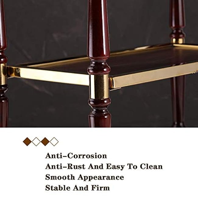 Storage Cart, Beauty Salon Cart Clearing Kitchen Drinks Trolley Easy to Put, for Home, Living Room,Side Table Display Cabinet-7oD4gfml