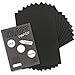 Produktbild 50x Kraftpapier schwarz Bastel- Bogen A6-105 x 148mm - Bastelpapier, Tonpapier, Buntpapier, Fotokarton, Postkarten aus Natur-Karton - 240 g/m²