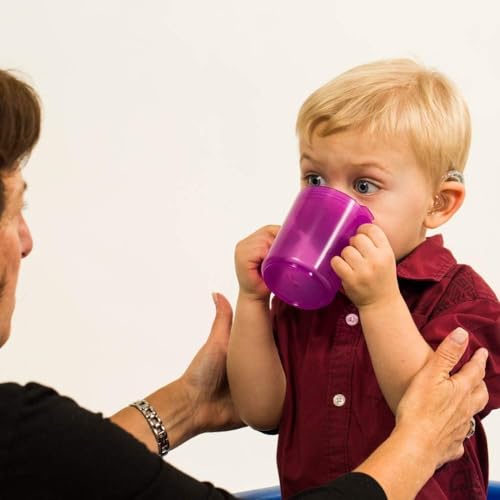 Tasse TalkTools à double couvercle amovible et poignées ergonomiques bébé - 3