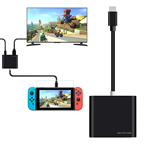A-free ニンテンドースイッチ ドック Type-C アダプター Switch ドック HDMI 変換 コンバーター テレビ コンピューターに出力 充電 A-free ニンテンドースイッチ ドック Type-C アダプター Switch ドック HDMI 変換 コンバーター テレビ コンピューターに出力 充電