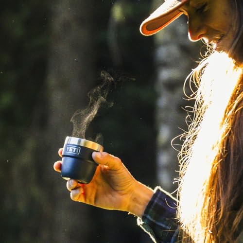 Image of YETI Rambler 4 oz Stackable Cup, Stainless Steel, Vacuum Insulated Espresso /Coffee Cup, 2 Pack