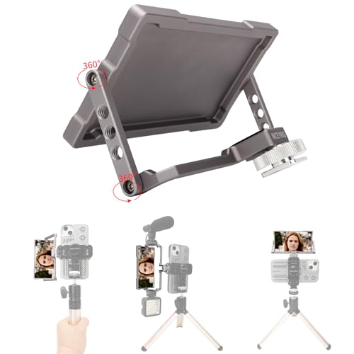 Miroir universel pliable pour smartphone vlogging écran rabattable - 4