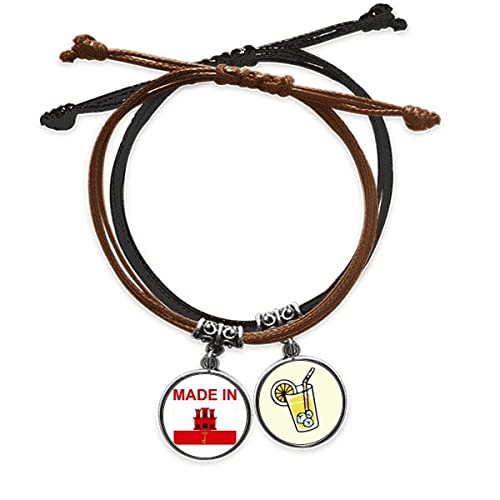 Bracelet Gibraltar en corde tressée main pour vos voyages d'été