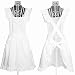 IB-ON Apron for Women & Girls with pockets | White, Custom Printable | Lovely White Apron for Cooks Bakers and Chefs, Servers & Waitresses| size s-m Comfortable Fabric Quality Packaged in a Gift Box