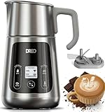 DREO All-in-1 Milk Frother, Electric Foam Frother for Latte Art Microfoam and Coffee, 15oz/450ml...