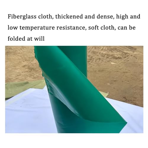 Cortina de protección de soldadura, tela ignífuga de fibra de vidrio, manta de soldadura resistente, resistente a altas temperaturas, tela ignífuga para soldadura y corte