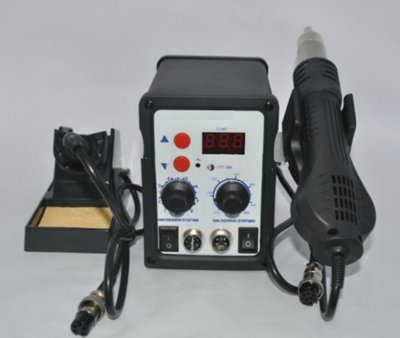 Station de dessoudage à air chaud 220V pour réparer les circuits SMD GOWE