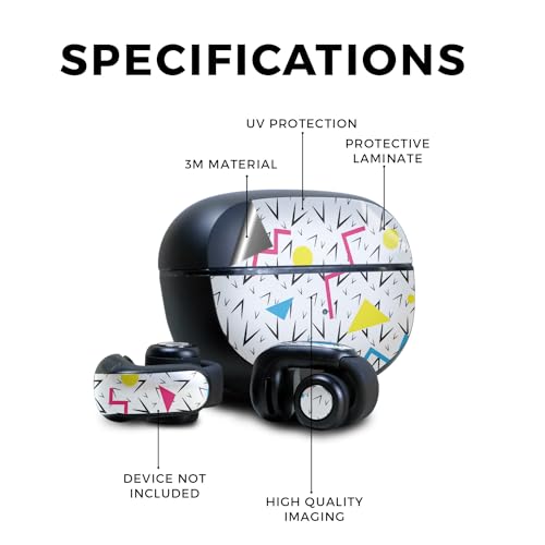 Image of Skin Compatible with Bose Ultra Open Earbuds - 90s Fun - Premium 3M Vinyl Protective Wrap Decal Cover - Easy to Apply | Crafted in The USA by MightySkins