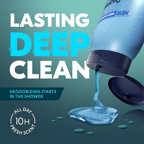 Image of Degree All Day Fresh Body Wash Cool Rush Deep Cleansing 20 FO 20 fl oz