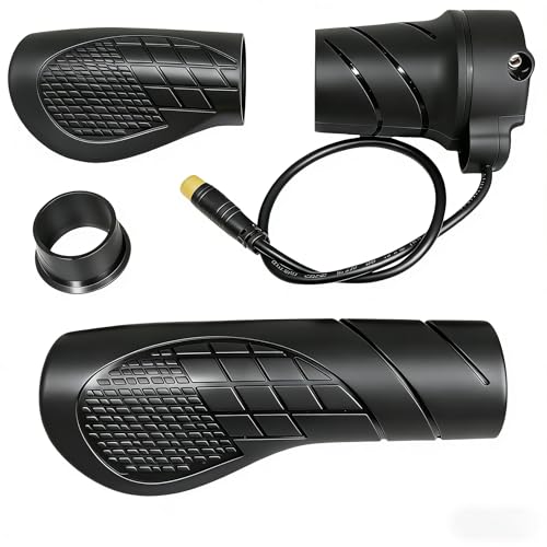 FT76X Half Twist Throttle for 12V-72V EBike 7/8-inch (22mm) Handlebars