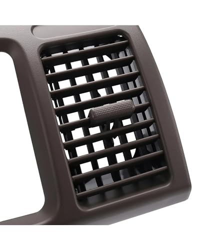 Grille d'aération de voiture et cadre d'autoradio central