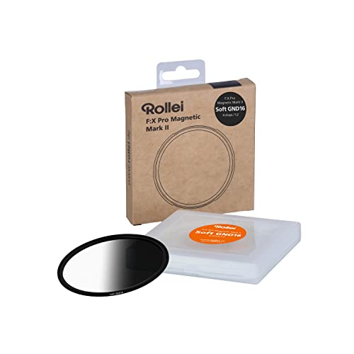 Filtre magnétique gradué Doux Rollei F:X Pro GND16 82 mm anti-rayures pour objectif photo