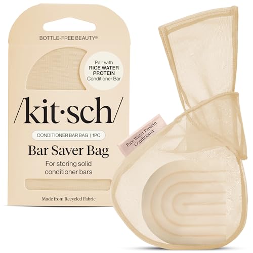 Kitsch Soap Saver Bag – Patented Mesh Bag Soap Holder with Tag Identifier