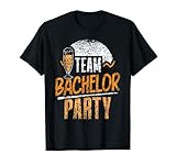 squadra bachelor party sposa sposo maglietta