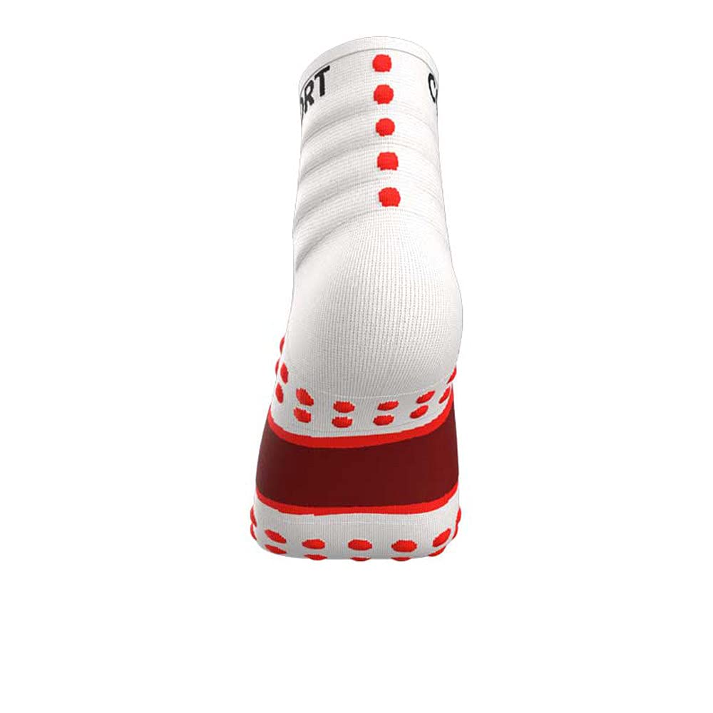 COMPRESSPORT Chaussettes de running - Lot de 2 paires | Renforts talon et pointe - évacuation rapide - résistantes pour sport intensif