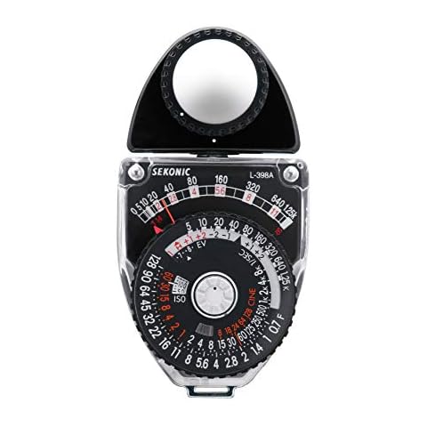 Sekonic L-398A Light Meter Studio Deluxe III (401-399),Black Cover