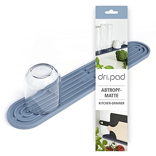 Sanni Shoo Abtropfmatte Silikon schmal, Matte für Spülbecken,...