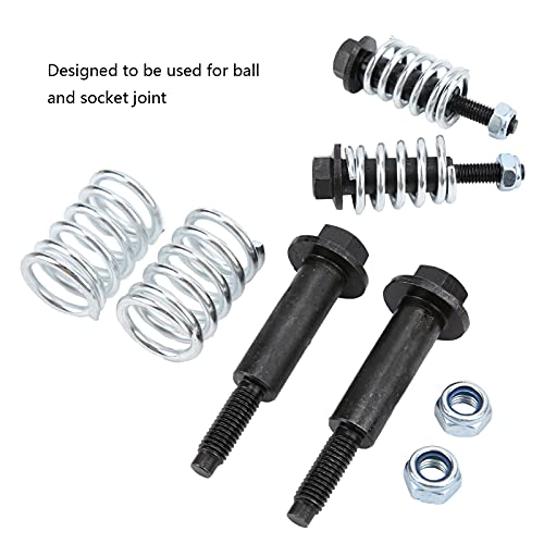 Kit de porca de parafuso e mola 35129 para fixação de junta esférica