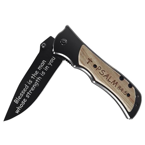 MRSLYFQH Engraved Scripture Pastor Gifts