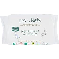 Naty Eco-Sensitive Toddler Wipes - Resealable Top - 42 ct