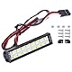 Rc Led Lichtleiste, 16 Stück Rc Dachleuchte Lampenperlen Rc Auto Dachlampe Led Lichtleiste Dachleuchte Kit Länge 55 Mm Rc Crawler Led Lichtleiste Zubehör Rc Led Lichtleiste