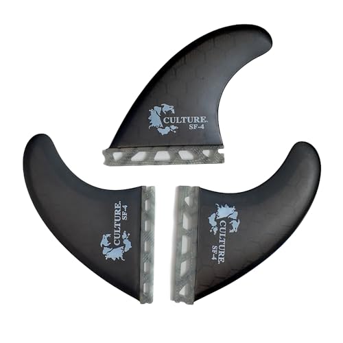 Ailerons de surf en nid d'abeille RTM performance et glisse fluide